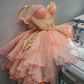 Chic A-line Tulle Homecoming Dress Dance Dress  Y2704