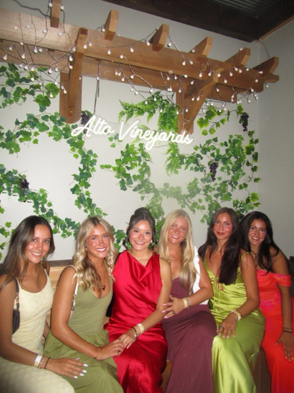 Simple Spaghetti Straps V Neck Satin Long Party Dress Prom Gown Yellow Green Wedding Guest Dress SP2321