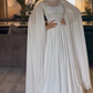 Generous White A-line Prom Dress,White Prom Gown Y6726