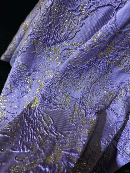 Charming Strapless Purple Satin Floral A Line Short Homecoming Dress Birthday Outfits SP2898