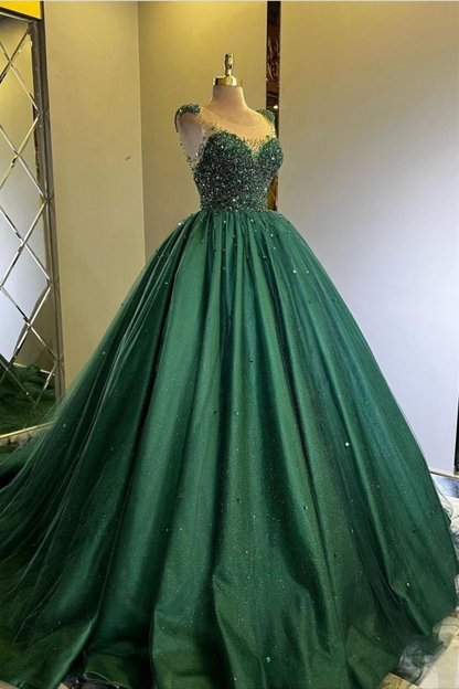 Amazing Ball Gown Green Tulle Princess Dress Sweet 15 Dress Y5405 Simplepromdress Amazing Ball Gown Green Tulle Princess Dress Sweet 15 Dress Y5405 Simplepromdress