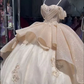 Luxury Quinceanera Dresses Applique Corset Ball Gown Prom Sweet 16 Dress Y4144