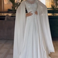 Generous White A-line Prom Dress,White Prom Gown Y6726
