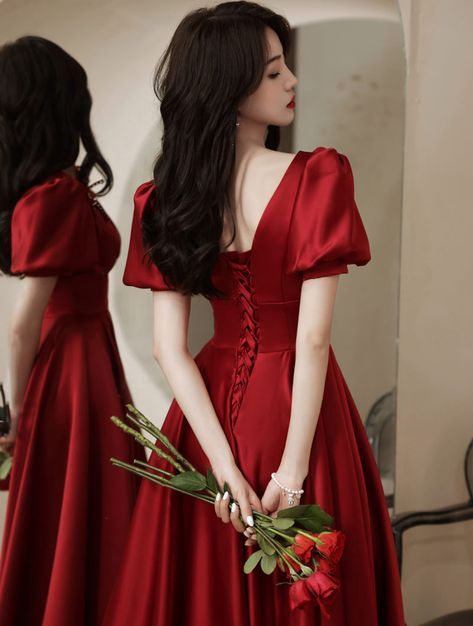 Satin Junior Senior Prom Dress Evening Long Dress with Sleeves Y6061 Simplepromdress Satin Junior Senior Prom Dress Evening Long Dress with Sleeves Y6061 Simplepromdress