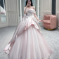 Princess Off The Shoulder A-line Prom Dress,18th Birthday Dress Y6862