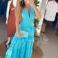 Charming Deep V Neck Long Prom Dresses,Formal Dress Y4822