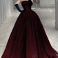 Strapless A-line Tulle Prom Dress,Chic Evening Dress Y2030