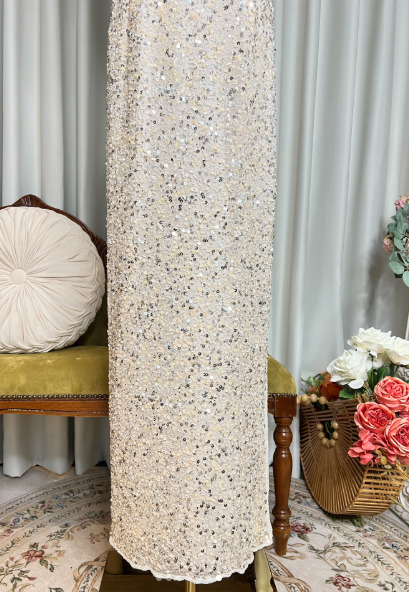 Sparkle Halter Backless Sequin Sheath Long Party Dress Formal Wedding Guest Dress SP630