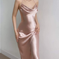 Pink Evening Dress Sexy Long Prom Dress  Y4599