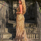 Sexy Spaghetti Straps V Neck Mermaid Evening Dress Prom Dress Y7734