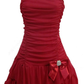 Cute A-line Short Homecoming Dress,Sleeveless Vest Dress Y1940