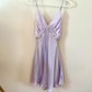Light Purple V Neck Homecoming Dress,Sexy Party Dress Y2971