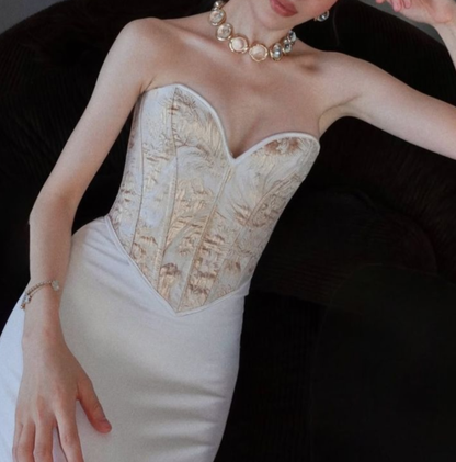 Stylish Black Satin Sheath Long Party Dress Birthday Prom Dresses SP1221