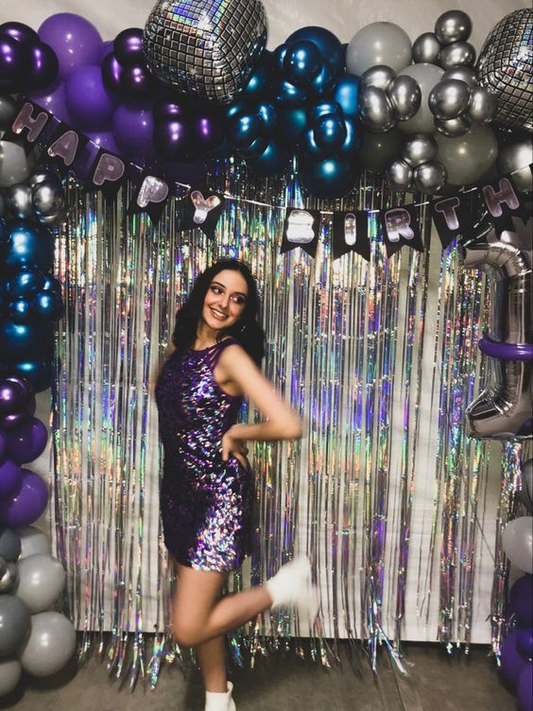 Purple Sleeveless Birthday Party Dress,Mini Homecoming Dress Y5874