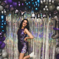 Purple Sleeveless Birthday Party Dress,Mini Homecoming Dress Y5874