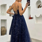 Emerald Green Glitter Maxi Tulle Prom Dress,Wedding Guest Dress,Wedding Reception Dress Y6329