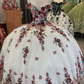Stunning Off The Shoulder Ball Gown Quinceanera Dress Sweet 16 Dress  Y6191
