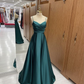 Charming A-line Spaghetti Straps Prom Dress,Senior Prom Gown Y7065