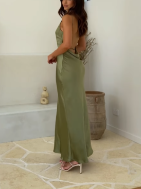 Simple Yellow Sleeveless Prom Dress,Wedding Guest Dress Y7428