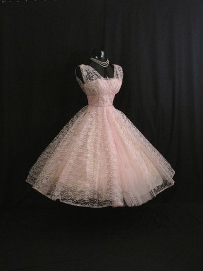 Classy V Neck Pink Tulle Lace Short Prom Dress Formal Homecoming Dress Birthday Dress Y9906