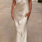 Romantic V Neck Spaghetti Straps Prom Dress,Wedding Guest Outfit  Y7394