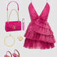 Short Homecoming Dress Ruffle Spaghetti-Neck Party Sexy Mini Dress Y2199