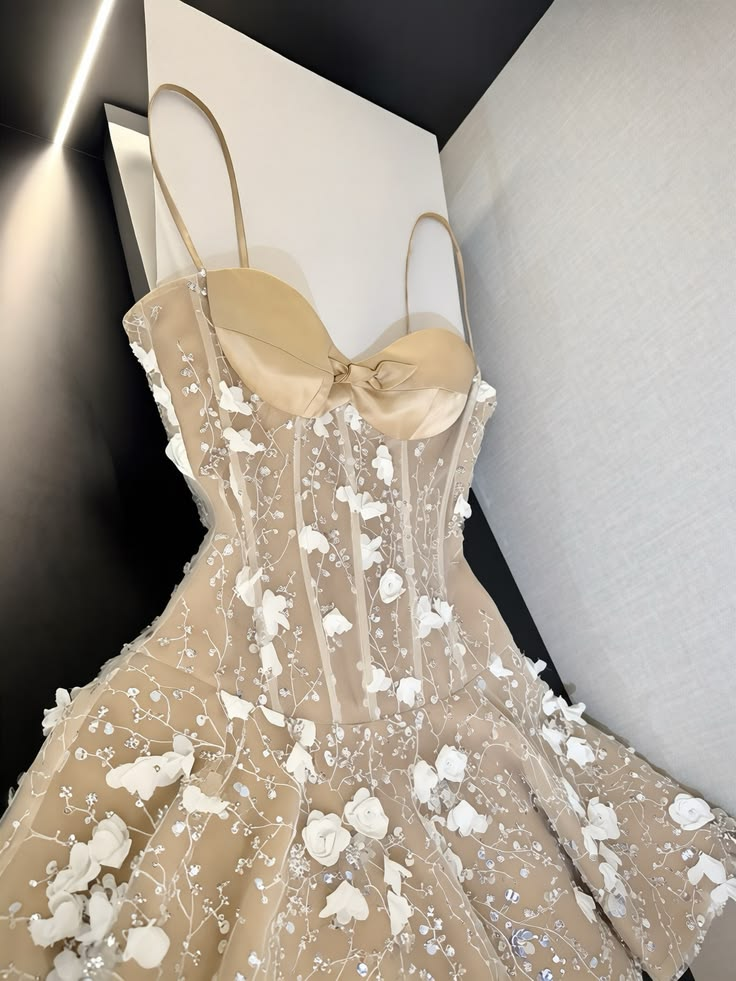 Elegant Spaghetti Straps Champagne Satin Short Graduation Homecoming Dress Cocktail Dress SP3619
