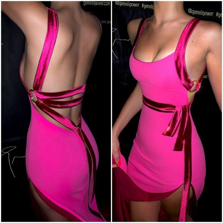 Pretty Hot Pink Satin Sheath Cocktail Dress Short Homecoming Dress Birthday Outfits Y9611