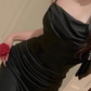 Sexy Spaghetti Straps White Mermaid Evening Dress Long Prom Dress Y7787