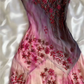 Gorgeous Spaghetti Straps Chiffon Beaded Evening Dress,Mermaid Prom Dress Y8222