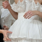 White Short Party Dress Homecoming Dress Y5971