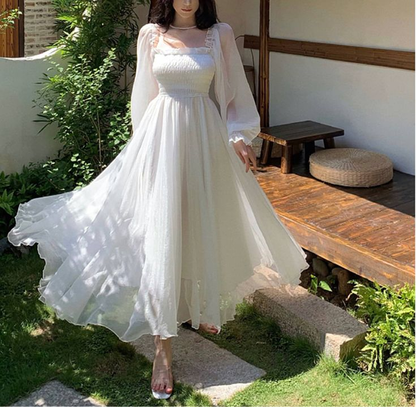 Thrift Store Korean Vintage Clothing Online Fairy Dress Wedding Dress Korean Mesh Dress 2022 France Fairy Sweet Dress Women Vintage Evening Party Thrift Store Korean Vintage Clothing Online Fairy Dress Wedding Dress Korean Mesh Dress 2022 France Fairy Sweet Dress Women Vintage Evening Party
