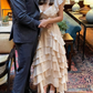 Modest Pink Chiffon Long Prom Dress,Pink Formal Gown Y4020