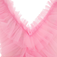 Lovely Pink A-line Tulle Homecoming Dress,Pink Graduation Dress ,Y2451