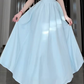 Modest A-line Blue Party Dress,Prom Dress For Junior  Y4496