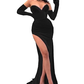 Sweetheart Roayl Blue Velvet Chic Prom Dress S20660