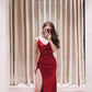 Spaghetti Straps Simple Prom Dress Sexy Evening Gown Y715