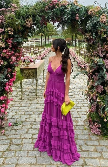 New Purple Prom Dress, Graduation Party Dresses, Prom Dresses For Teens Y1249