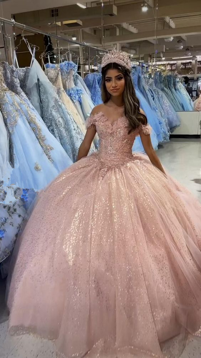 Blush hotsell quinceanera dresses