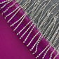 Women's Sexy Shiny Slit Fringe Bandage Dress Elegant Long Evening Dress Y407