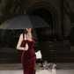 New Summer Women Vintage Sleeveless Velvet Dress Female Spaghetti Strap Sexy Bodycon Dress Ladies Elegant Evening Dress Y1654