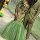 Green Sequins Prom Dresses,Sexy Mermaid Long-Sleeves Evening Gowns Y1456