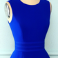 Cute Royal Blue Short Homecoming Dress 8th Graduation Dress Y672
