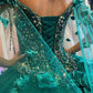 Floral off the shoulder emerald green quinceanera dress new arrival sweet 16 dress ball gown Y1226