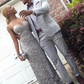 Fashion spaghetti strap silver prom dress with beading, elegant silver sequin evening dress,bodycon mermaid sequin party dress Y578