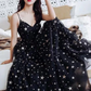 Sexy Black Sweetheart Tulle Long Party Dress, Chic Black Evening Dress Prom Dress Y1159