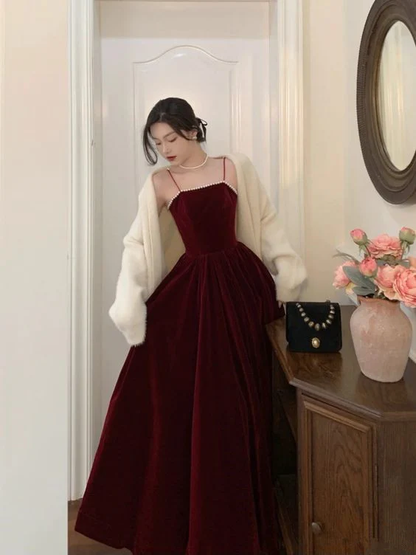 burgundy velvet prom dress Cheap Sale Burgundy Velvet Strapless Prom Dress with Organza Ruffled Skirt loveangeldress