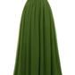 Ruffle Sleeves Bridesmaid Dress V-Neck Chiffon Long Formal Wedding Evening Dress Y1315
