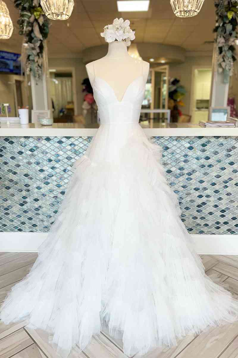 White princess prom clearance dress