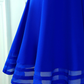 Cute Royal Blue Short Homecoming Dress 8th Graduation Dress Y672